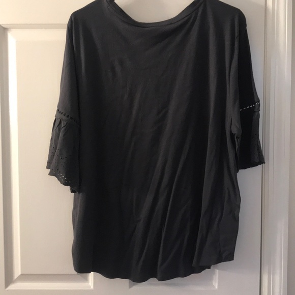 NWT Loft Eyelet Sleeve Top - Picture 7 of 7